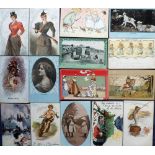 Postcards, Tony Warr Collection, a mixed subject selection of approx. 85 cards, the majority