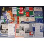 Football programmes, Big match cup selection, 1951 to 1981 inc. FA Cup Finals (10), noted 1955,