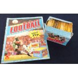 Trade stickers, Orbis, Football Collection 1990-91, counter display box (no lid) containing 100