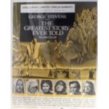 Cinema, The Greatest Story Ever Told, original cinema lobby poster (approx. size 22.5 x 14") on