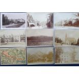 Postcards, Middlesex, a selection of 15 RP cards of Harrow Middlesex inc. Kings Head Hotel, near