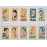 Trade Cards, Reddish Maid, International Footballers of Today (set, 25 cards) (vg)
