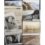 Postcards, Southern England, a collection of approx. 300 cards, RP's and printed, Channel Islands,