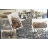 Postcards, Croydon Social History, 10 RP's, Lifeboat Carnival 1908 (3), inc. decorated tram, '