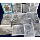 Aviation, a scarce archive of approx. 110 aerial and other photographs (various sizes) taken under