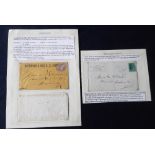 Postal History, USA, Baltimore & Ohio Railway Co envelope with circular date stamp of 16 Sep 1862