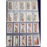 Cigarette cards, Hignett's, 2 sets, Interesting Buildings (50 cards) & Panama Canal (25 cards) (