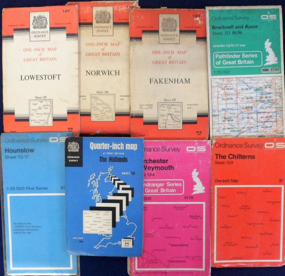 Maps and Guides, a large qty. (100+) of Ordnance Survey, Michelin and other maps together with - Image 2 of 5