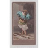 Cigarette card, Churchman's, Beauties, CHOAB, type card Ref H21, picture no 38, 'Flower &