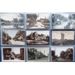 Postcards, Surrey, a collection of approx. 90 cards including RP's of Barnes Charter (1932), Jolly