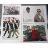 Golf, Tiger Woods, a collection of 30, colour, 8x10" photographs all from the 1997 US Masters