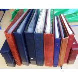 Postcard Accessories, 5 large, modern, second-hand postcard album, each with a selection of