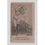 Cigarette card, Robinson & Barnsdale, Actresses, Cupola, type card, Sister Leoni (gd) (1)