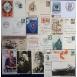 Postcards, Nazi Germany, a collection of 27 cards of various sizes, RP's and printed, inc. Hitler,