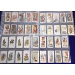 Cigarette cards, 3 sets, Carreras, Highwaymen (set, 25 cards), Lambert & Butler, Pirates &