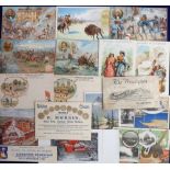 Postcards & trade cards, a selection of 23 Advertising cards inc. Price's Patent Candle Co, Battles,