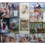 Postcards, Tony Warr Collection, a mixed subject selection of approx. 100 cards relating to music,