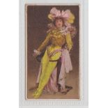 Cigarette card, Churchman's, Beauties, 'GRACC' ref H59, type card, picture no 16 (gd) (1)