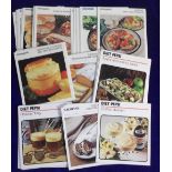 Trade cards, Hamlyn, 108 different recipe cards, 1970's, 'XL' size (vg)