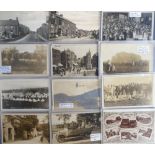 Postcards, Cumbria, RP's & printed, good selection of street scenes of Penrith, Flookburgh, Arnside,