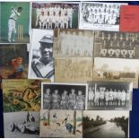 Postcards, Sport, a collection of 24 cards from various ages inc. some RP's, noted vintage Cricket
