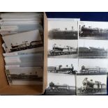 Postcards, Railway Engines, Great Central, Great Eastern, Lancashire, Derbyshire & East Coast,