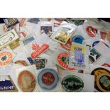 Luggage Labels, 100's of mint condition continental hotel luggage labels (many duplicates) dating