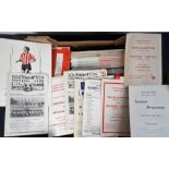 Football programmes, Southampton FC, a collection of approx. 400 programmes (approx. 300 homes & 100