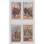 Cigarette cards, Taddy, Victoria Cross Heroes, 4 cards nos 22, 31, 35 & 39 (some sl faults gen