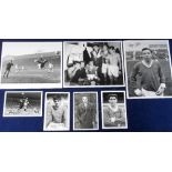 Autographs, Football, Manchester United, selection of 7 8"x10" & postcard size photographs being