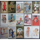 Postcards, a good selection of approx. 150 mixed age comic cards, with a few illustrated cards of