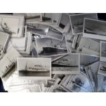 Postcards, a collection of approx. 350 merchant shipping cards, many being reproduced from earlier