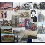 Postcards, a collection of approx. 62 military cards inc. History & Traditions, artist drawn,