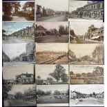 Postcards, Middlesex, a mix of approx. 66 cards of Harrow, Wealdstone, Harrow Weald, Harrow-on-the-