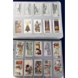 Cigarette cards, album containing a quantity of cigarette cards mostly part-sets and odds, various