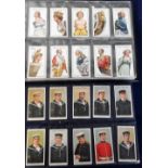 Cigarette cards, a collection of 11 Shipping sets in modern album including Wills, Naval Dress &
