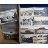 Postcards, collection of approx. 300 cards, RPs and printed, showing beaches, promenades, street