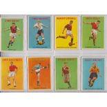 Trade cards, A&BC Gum, Footballers (Football Quiz, 1-49) (47/49 missing nos 5 and 49) (gen gd)
