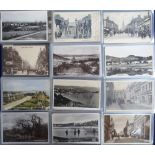 Postcards, Scotland, nice assortment of approx. 100 cards showing lochside villages, piers, some