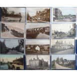 Postcards, Scotland, a further selection of 29 cards, RP's (23) and printed (6) including Linlithgow