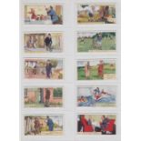 Cigarette cards, Mitchell's, Humorous Drawings (set, 50 cards) (gen gd)