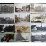 Postcards, a good mixed UK topographical selection of approx. 60 cards, mostly street scenes and