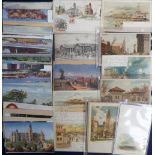 Postcards, Tony Warr Collection, a selection of approx. 143 cards of North and South America, mostly