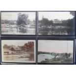 Postcards, a collection of approx. 258 cards mostly River Thames and Loddon views at Wargrave,