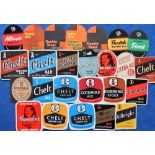 Beer labels, a mixed selection of 25 different labels (3 with contents) including West Country,