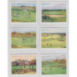Cigarette cards, Wills, Golfing, 'L' size, (set, 25 cards) (vg/ex)