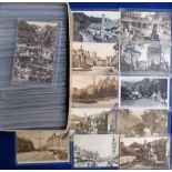 Postcards, a collection of approx. 400 UK cards, RP's and printed inc. street scenes, views,