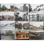 Postcards, Suffolk, a selection of approx. 48 cards of Suffolk, mainly street scenes and villages