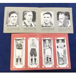 Trade cards, Topical Times, two special albums each containing a complete set of c/m football cards,