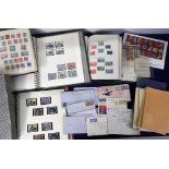 Stamps, mixed collection of GB and foreign stamps in albums, club books and loose. Includes covers